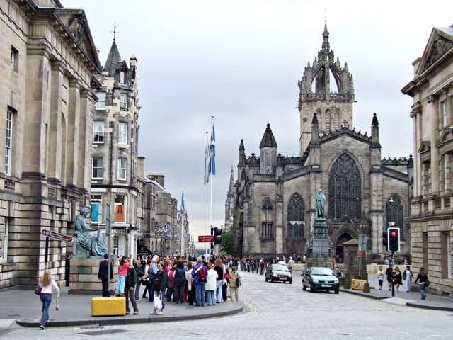 Edinburgh's historic Royal Mile